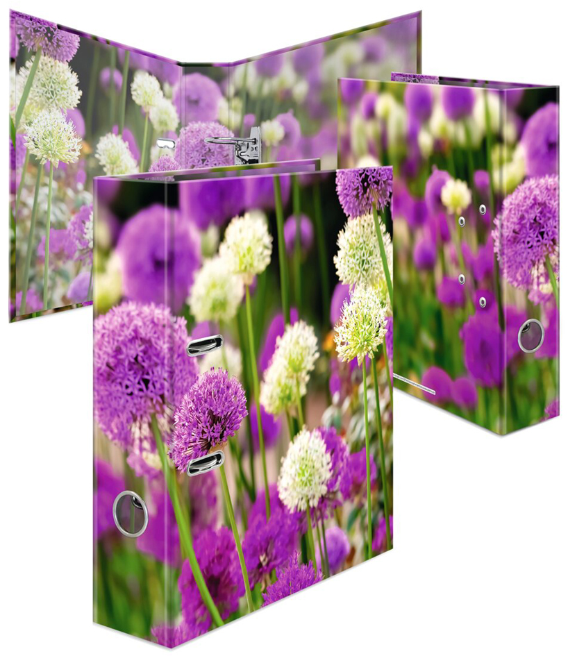 HERMA Motivordner Blumen , Purple Sensation, , DIN A4