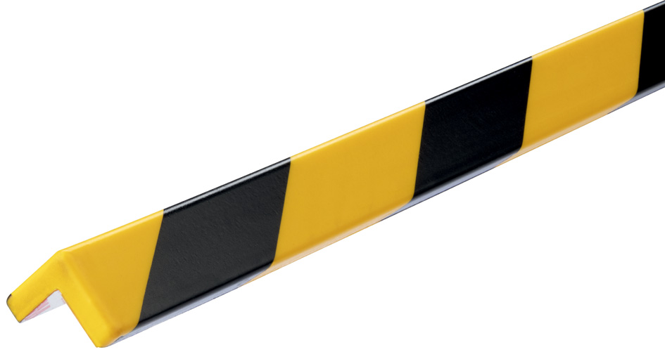 DURABLE Eckschutzprofil C19, Länge: 1 m, schwarz/gelb, eckig