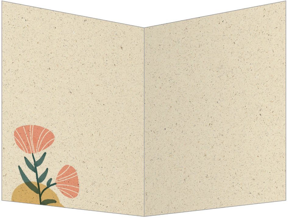 sigel Glückwunschkarte , Colorful plants, , (B)105 x (H)148 mm