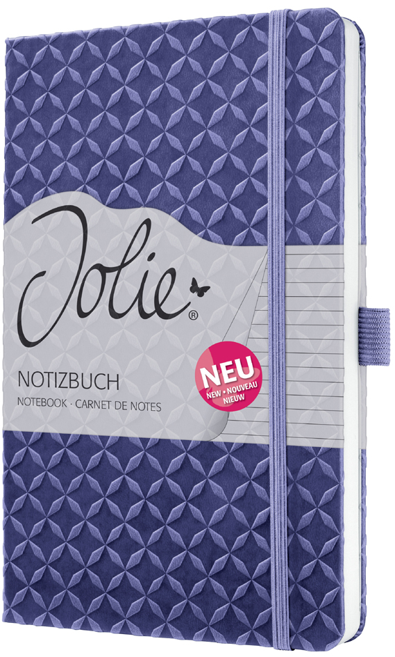 sigel Notizbuch Jolie Flair, Kunstleder, DIN A5, violett