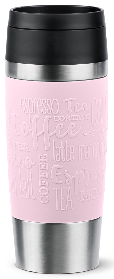 emsa Isolierbecher TRAVEL MUG Classic, 0,36 L., pastellrosa