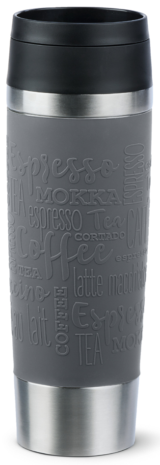 emsa Isolierbecher TRAVEL MUG Classic, 0,5 L., pfeffergrau