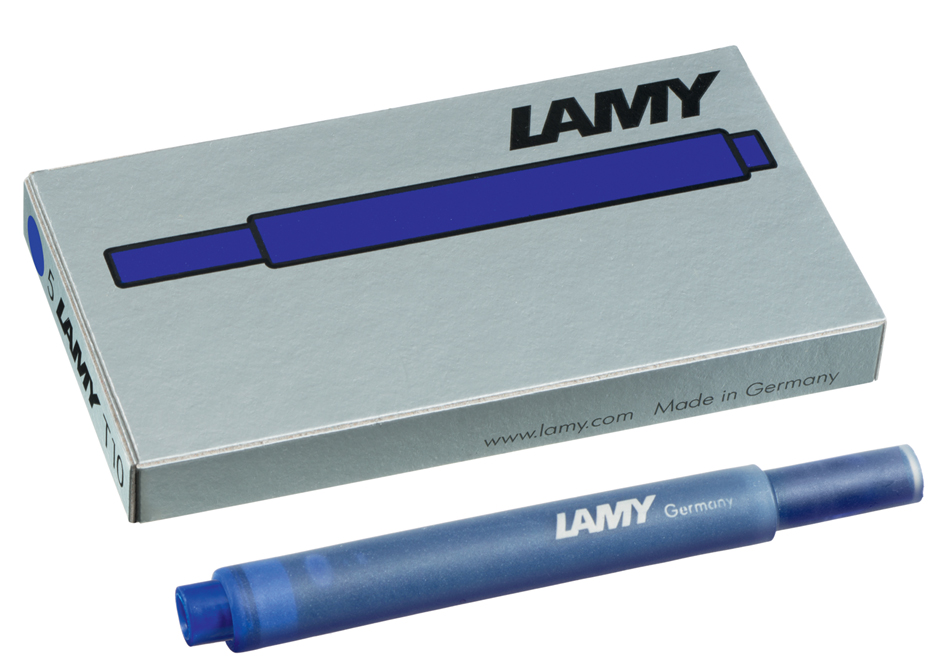 LAMY Großraum-Tintenpatronen T10, blau löschbar