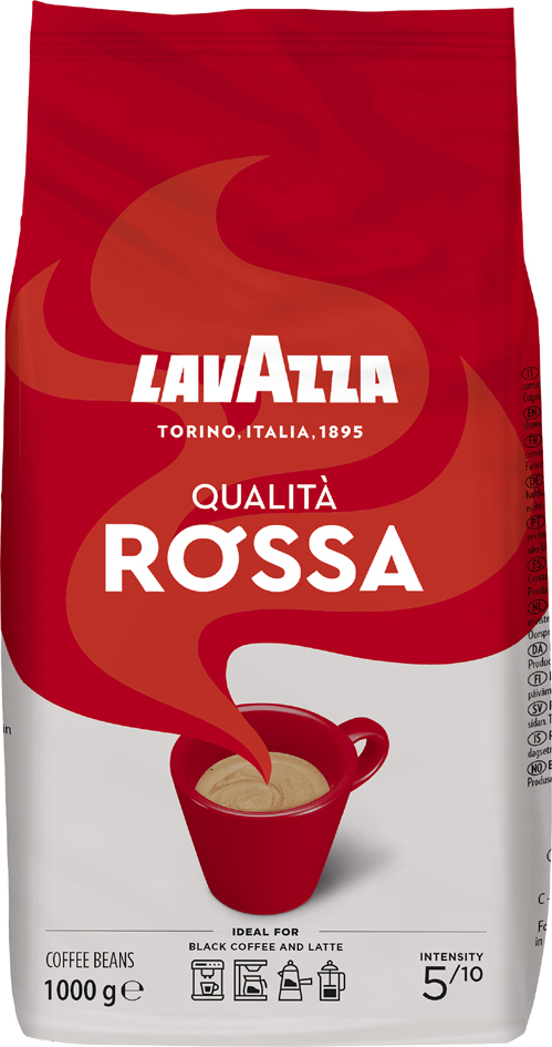 LAVAZZA Kaffee , QUALITA ROSSA, , ganze Bohne, 1 kg