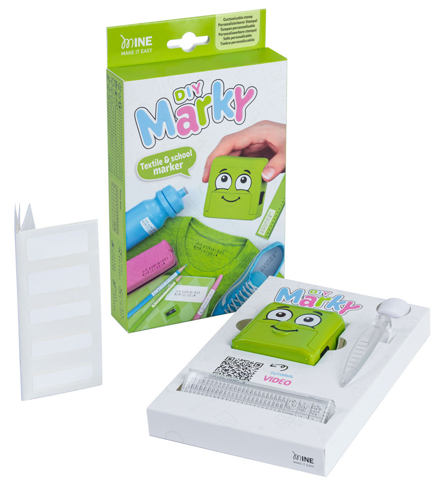 COLOP Markierungsstempel-Set , DIY Marky,  Printer C20, blau