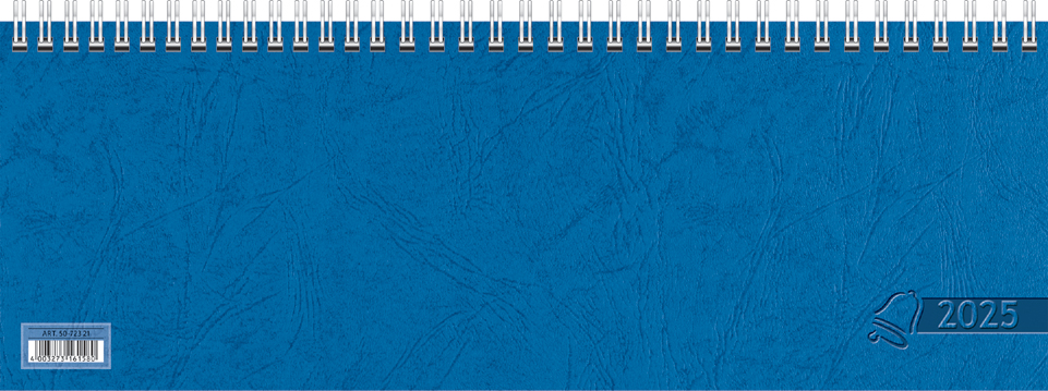 Glocken Tischkalender , Querterminbuch, , 2025, blau