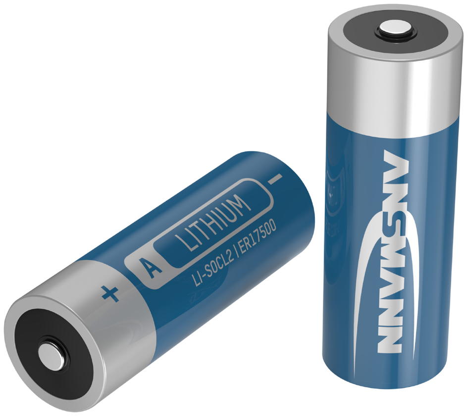 ANSMANN Lithium-Thionylchlorid Batterie ER17500 / A, 3,6 V