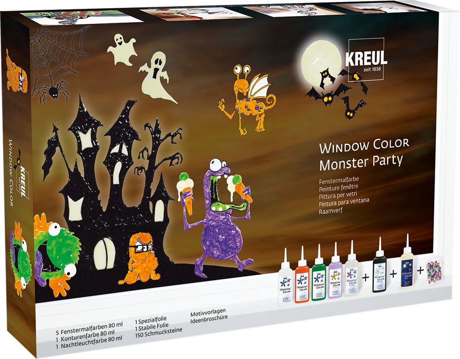 4000798428501 - KREUL Window Color Set Monster Party