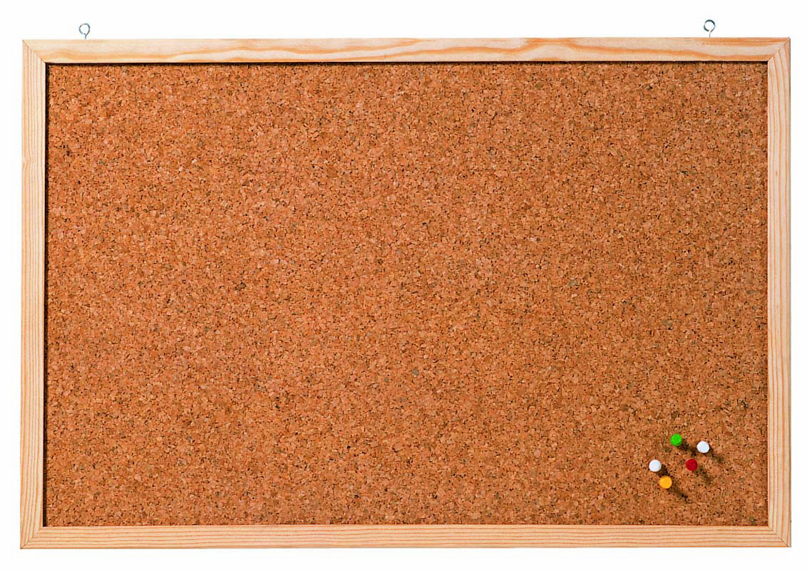 FRANKEN Korktafel , Memoboard, , 800 x 600 mm, braun