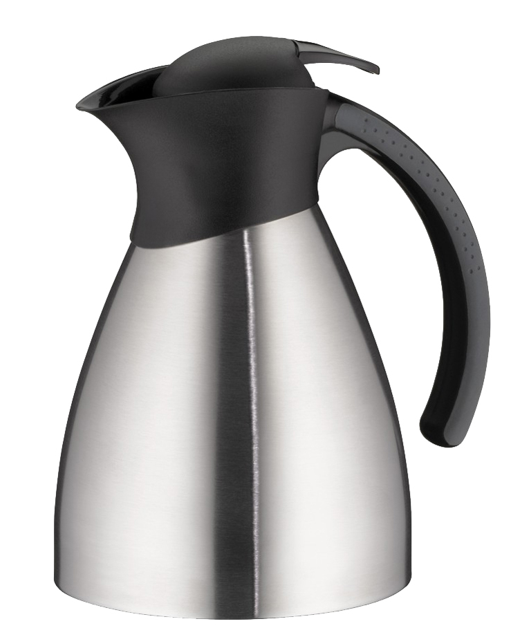 alfi Isolierkanne BONO TOPTHERM, 1,0 Liter, silber/schwarz