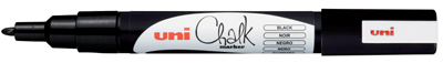 uni-ball Kreidemarker Chalk marker PWE3MS, weiß