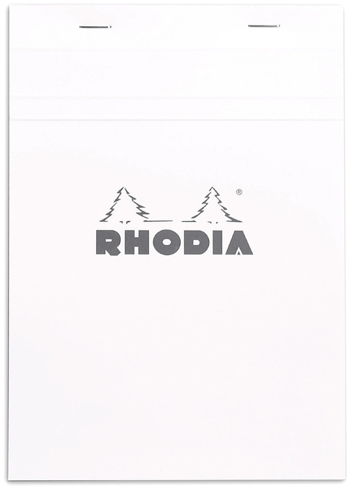 RHODIA Notizblock No. 16, DIN A5, kariert, weiß