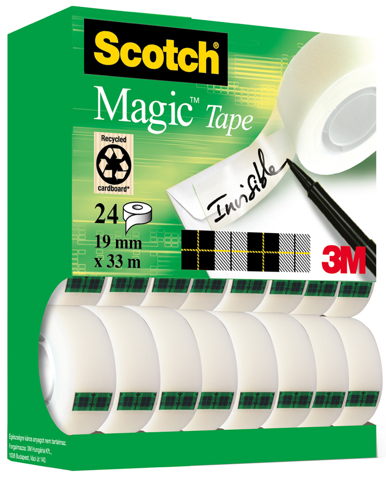 3M Scotch Klebefilm Magic 810, Promo-Pack, 19 mm x 33 m