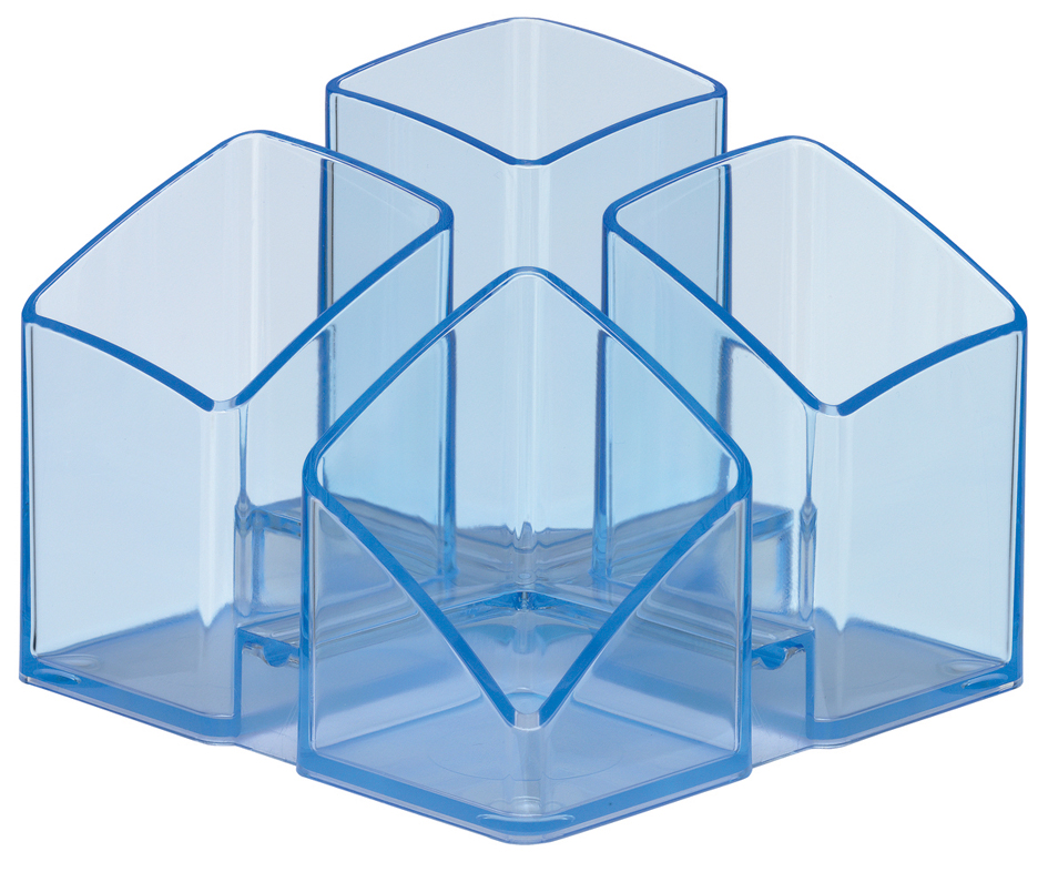 HAN Multiköcher SCALA, 4 Fächer, blau-transparent
