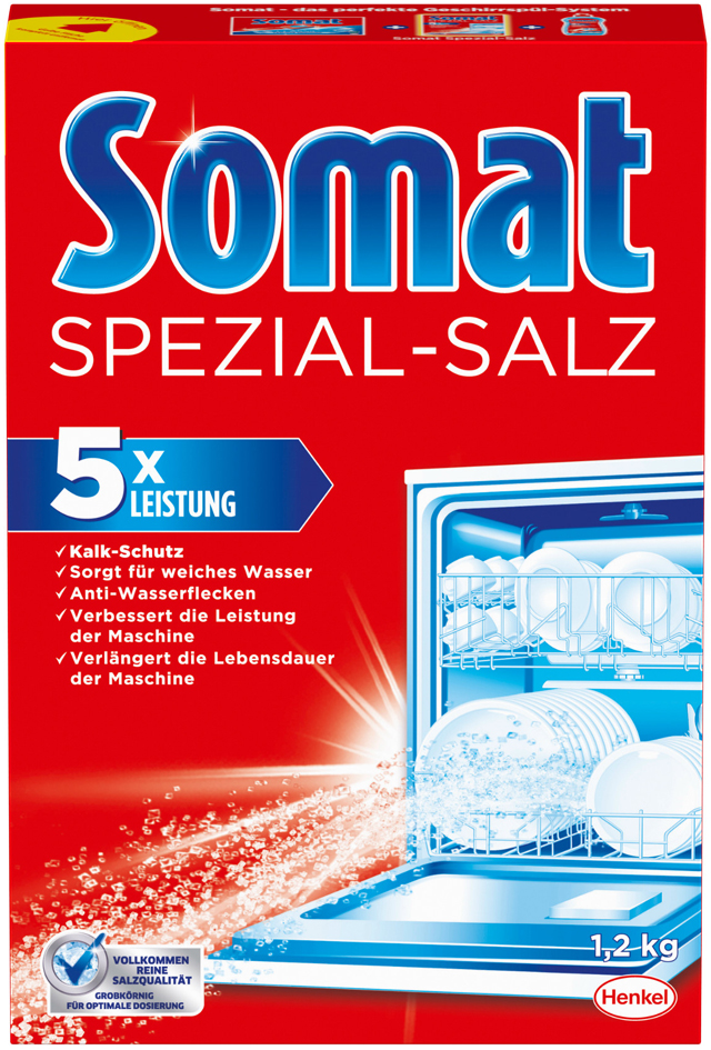 Somat Spülmaschinensalz, 1,2 kg Karton