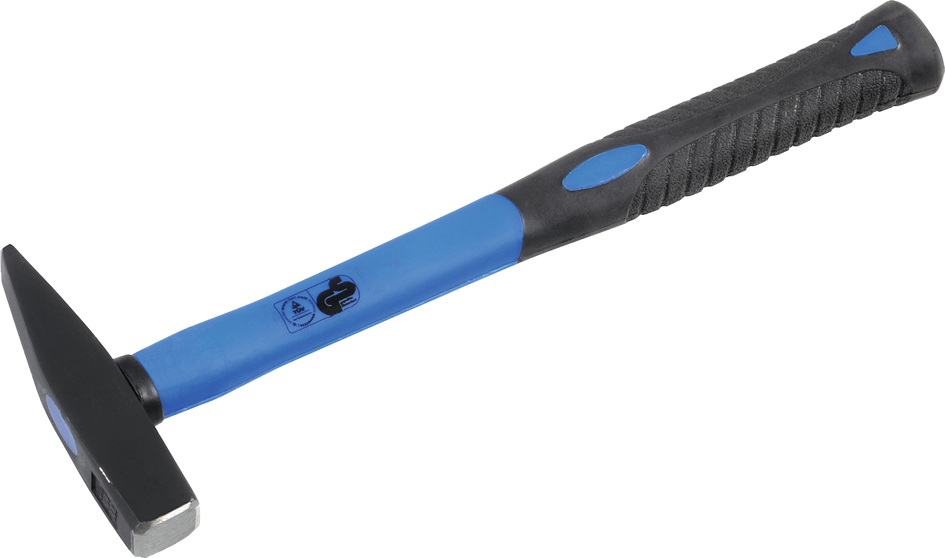 4024089326215 - HEYTEC Schlosserhammer 500 g blau   schwarz Länge 340 mm