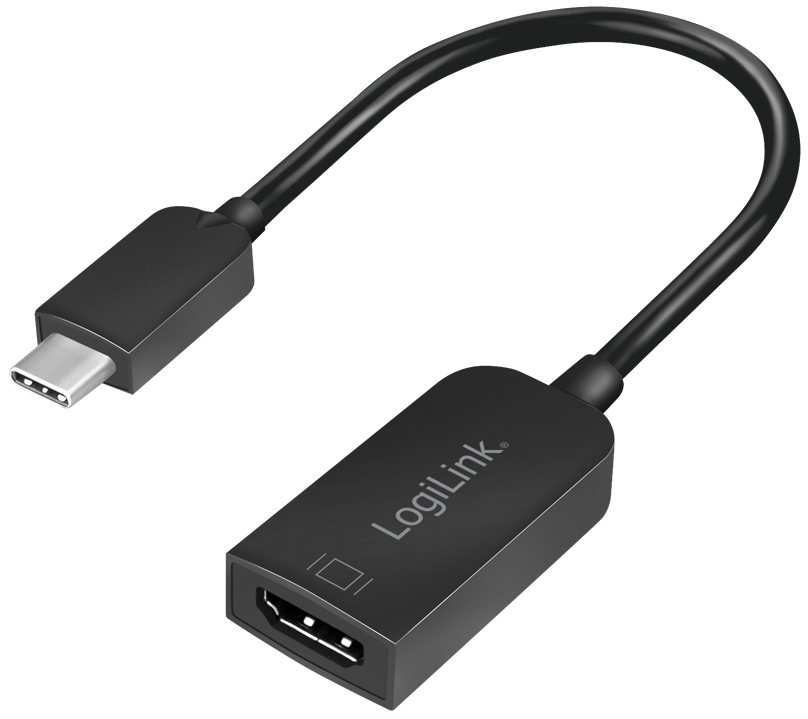 4052792043686 - LOGILINK UA236A - HDMI Adapter USB C Stecker auf HDMI Buchse