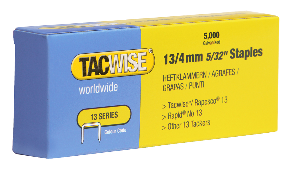 TACWISE Heftklammern 13/6 mm, verzinkt, fein