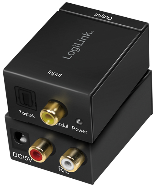 4052792044799 - LogiLink CA0100 CA0100 Toslink   Cinch Audio Adapter Schwarz