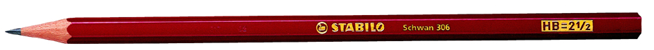 STABILO Bleistift Schwan, sechseckig, Härtegrad: 2B