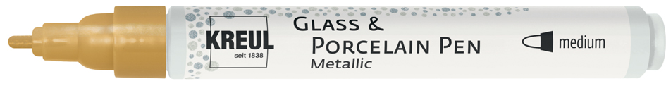 4000798164164 - Glass & porcelain Pen Metallic silber