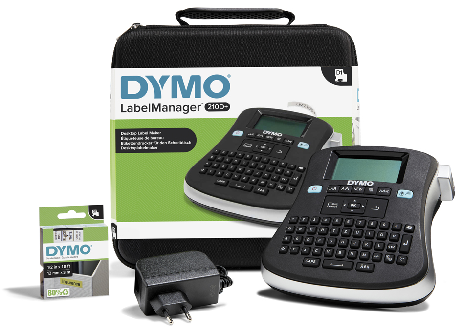 DYMO Tisch-Beschriftungsgerät , LabelManager 210D+, , Koffer
