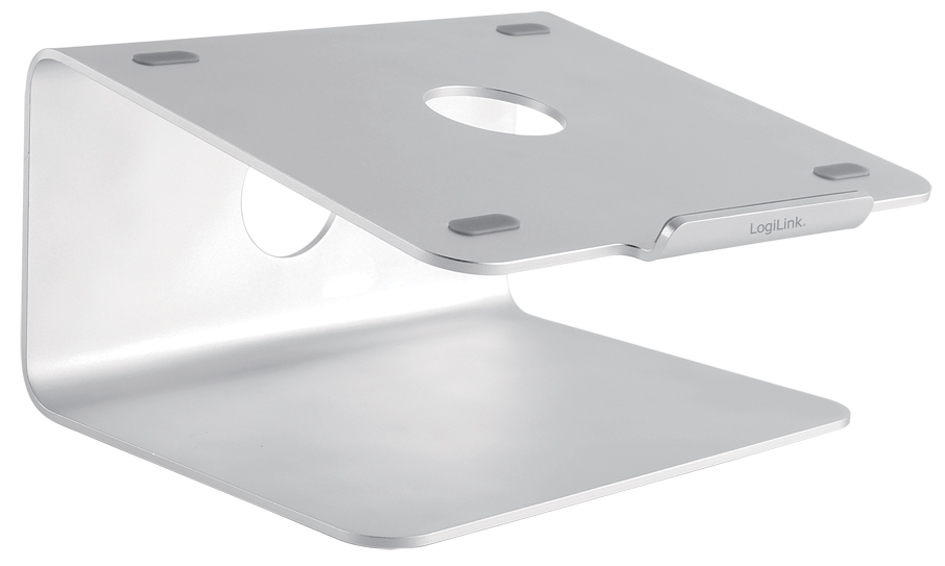LogiLink Notebook-Ständer, aus Aluminium, bis 43,18 cm (17, )