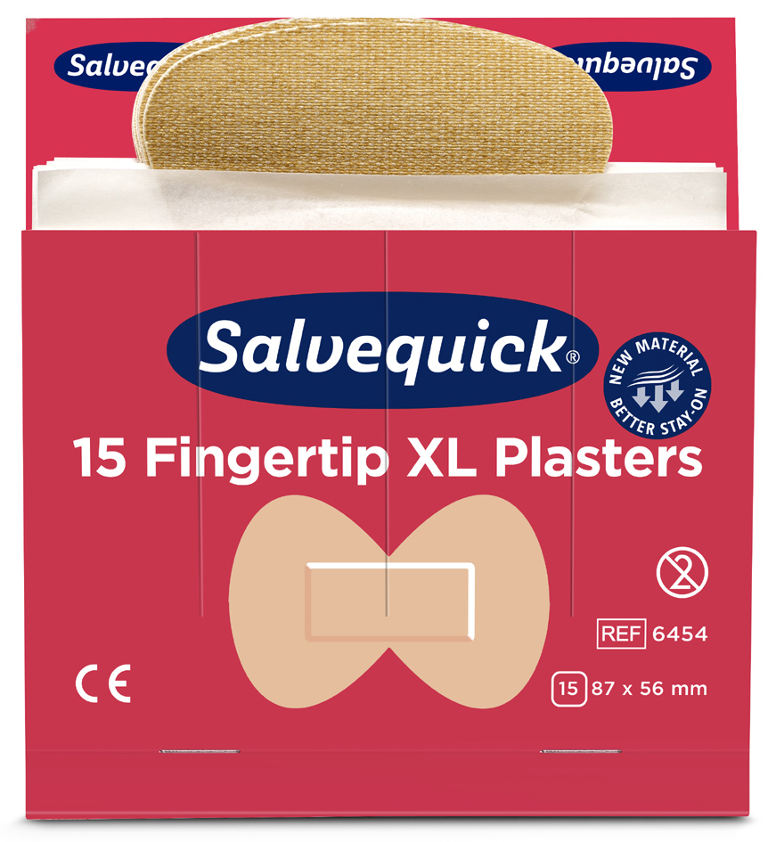 7310610064549 - Refill für SALVEQUICK 6 VE Fingerspitzenpflaster je 15 Stk VE à 6 Stk