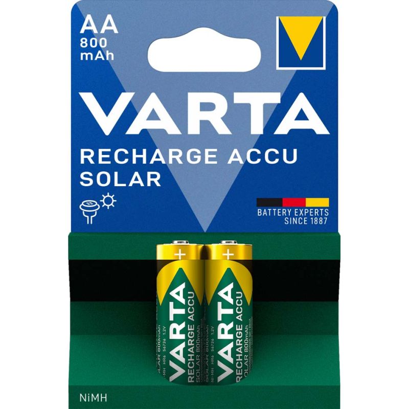 VARTA NiMH Akku RECHARGE ACCU Solar, Mignon (AA/HR06)