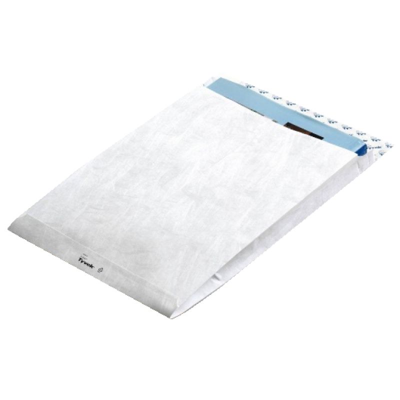 Tyvek Faltenversandtaschen C4, ohne Fenster, Kleinpackung