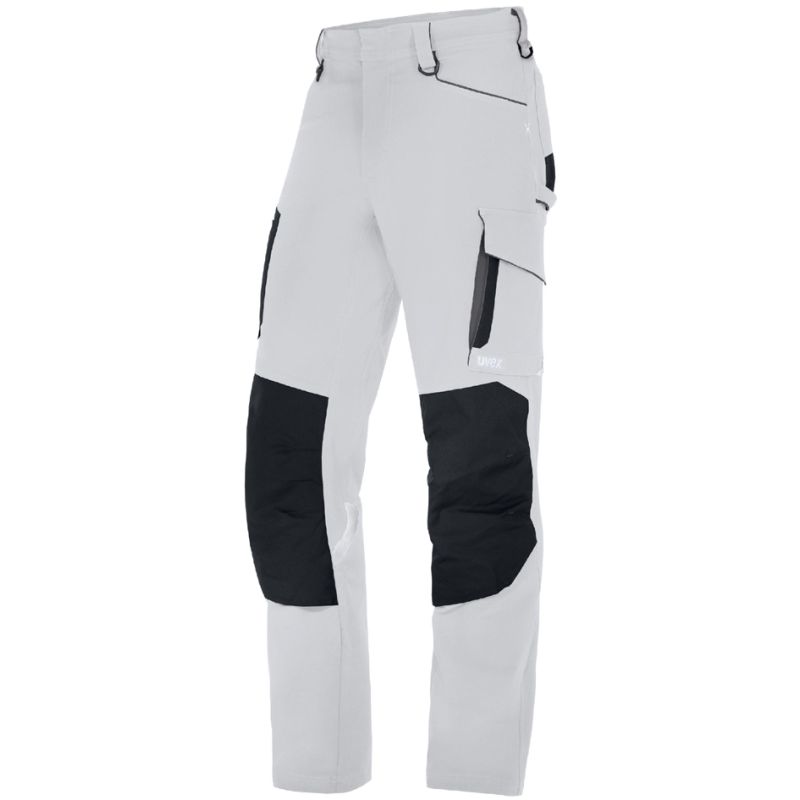 uvex Herren-Cargohose suXXeed craft, wei, Gr. 28