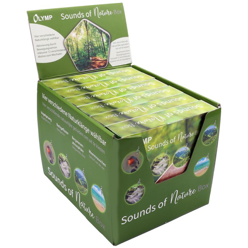 OLYMP Klangbox Sounds of Nature Box, 4 Naturklnge, Display