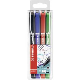 STABILO Fineliner SENSOR medium, 8er Kunststoff-Etui