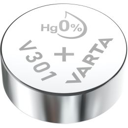 VARTA Silber-Oxid Uhrenzelle, V319 (SR64), 1,55 Volt