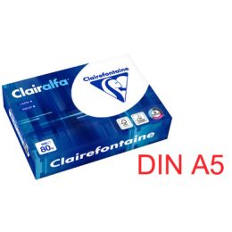 Clairefontaine Multifunktionspapier, DIN A5, extra wei