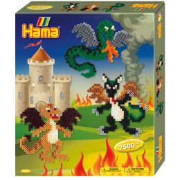 Hama Bgelperlen midi Drachen, Geschenkpackung