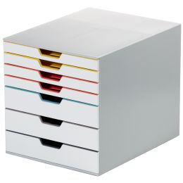 DURABLE Schubladenbox VARICOLOR 7, mit 7 Schubladen