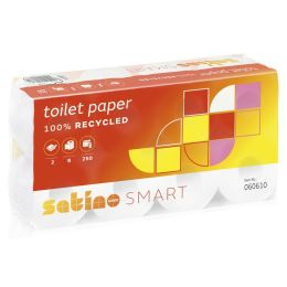 satino by wepa Toilettenpapier Smart, 2-lagig, wei