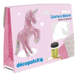 dcopatch Pappmach-Set Einhorn, 5-teilig