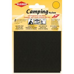 KLEIBER Camping-Flicken, Nylon, selbstklebend, braun