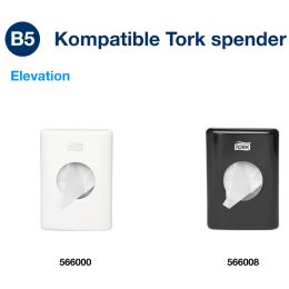 TORK HDPE-Hygienebeutel Premium, System ID B5, wei