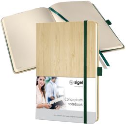 sigel Notizbuch Conceptum Nature Edition, DIN A5, Bambus