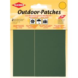 KLEIBER Outdoor-Patches, selbstklebend, 65 x 120 mm, khaki