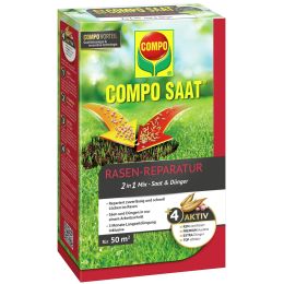 COMPO SAAT Rasen-Reparatur-Mix 2in1, 360 g fr 15 qm