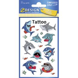 ZDesign KIDS Kinder-Tattoos Meerestiere, bunt