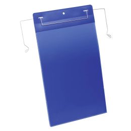 DURABLE Drahtbgeltasche, A4 hoch, blau