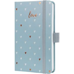 sigel Taschenkalender Jolie Beauty 2025 Grey Love, A6