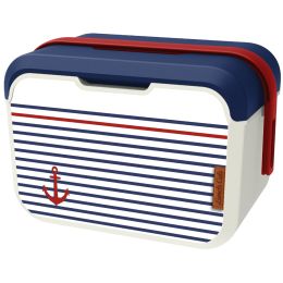 EDA Mini-Khlbox LUNCHCUB MARINE, 5 Liter, blau / rot