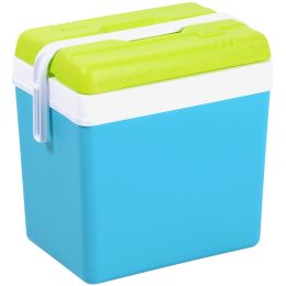 EDA Khlbox, Kunststoff, 24 Liter, blau / grn