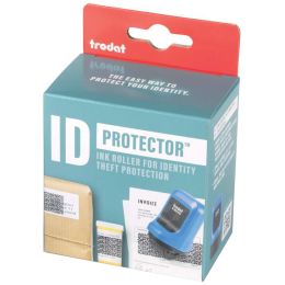 trodat Datenschutz-Rollstempel ID Protector, blau